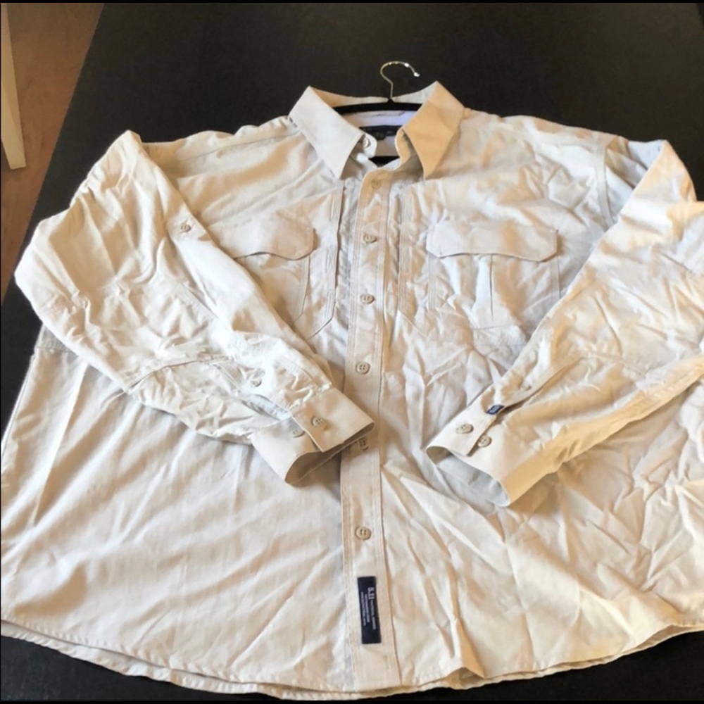 Men’s 5.11 l/s ripstop button up shirt